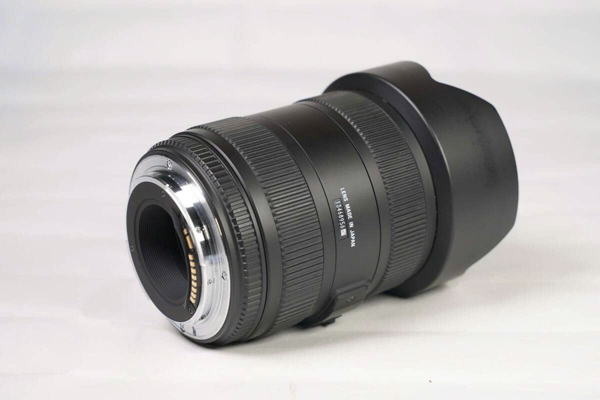 Lens góc siêu rộng canon SIGMA 12-24mm F4.5-5.6 II DG HSM for Canon EF Full Frame (Kèm nắp cap & hood) 99% - Ống kính Canon EF