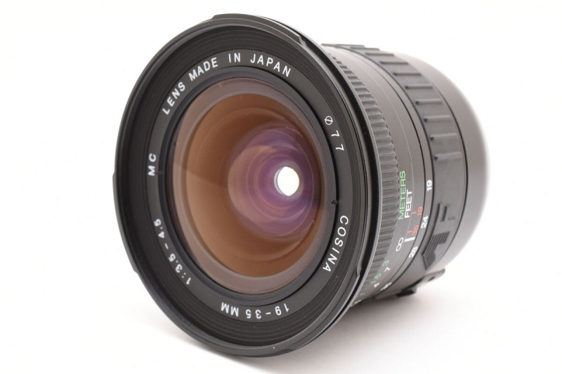 Lens Cosina 19-35mm f3.5-4.5 MC for canon EF - Góc Siêu Rộng - Ống kính Canon EF