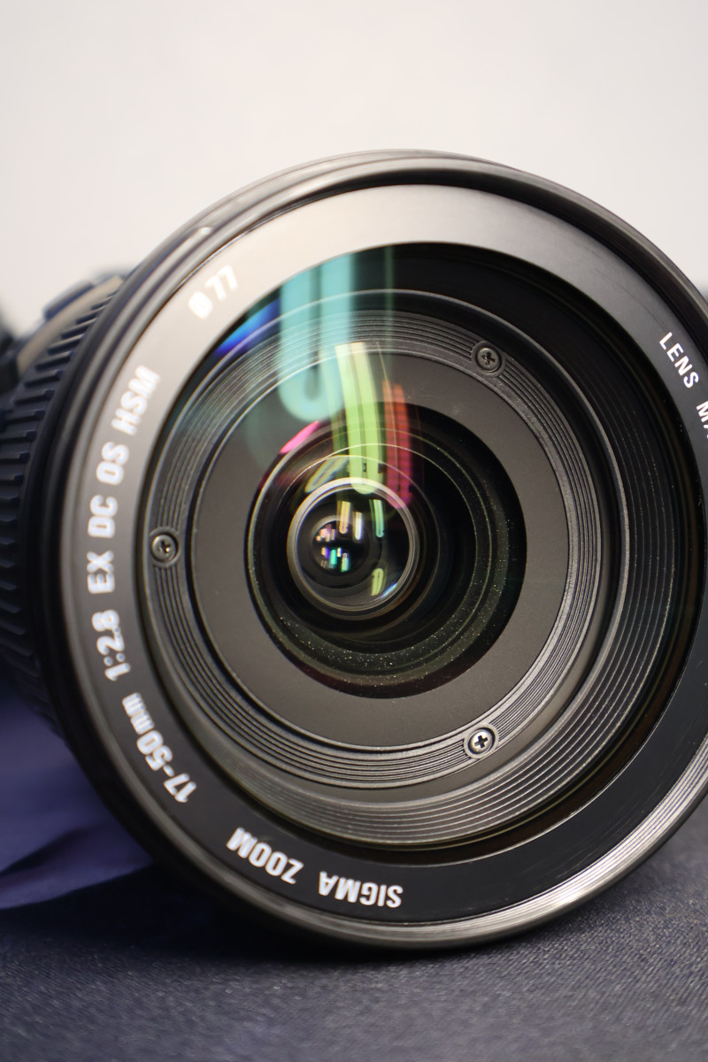 Ống kính Sigma 17-50mm F2.8 EX OS HMS For canon efs (canon crop) - Lens máy ảnh