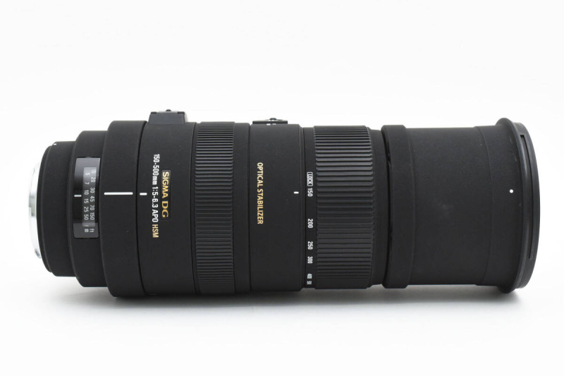 ống kính SIGMA 150-500mm F5-6.3 APO DG OS HSM CANON hoạt động tốt - Ống kính siêu tele