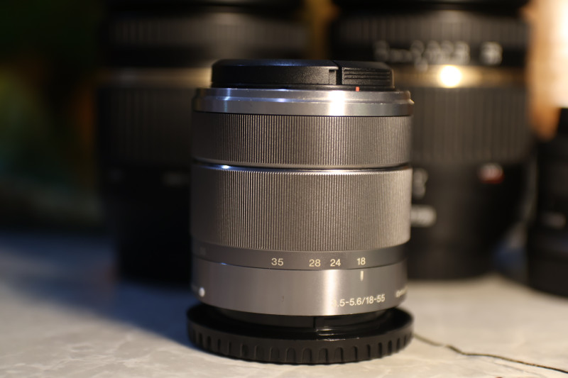 lens kit sony E 18-55mm OS - Ống kính Sony E mount