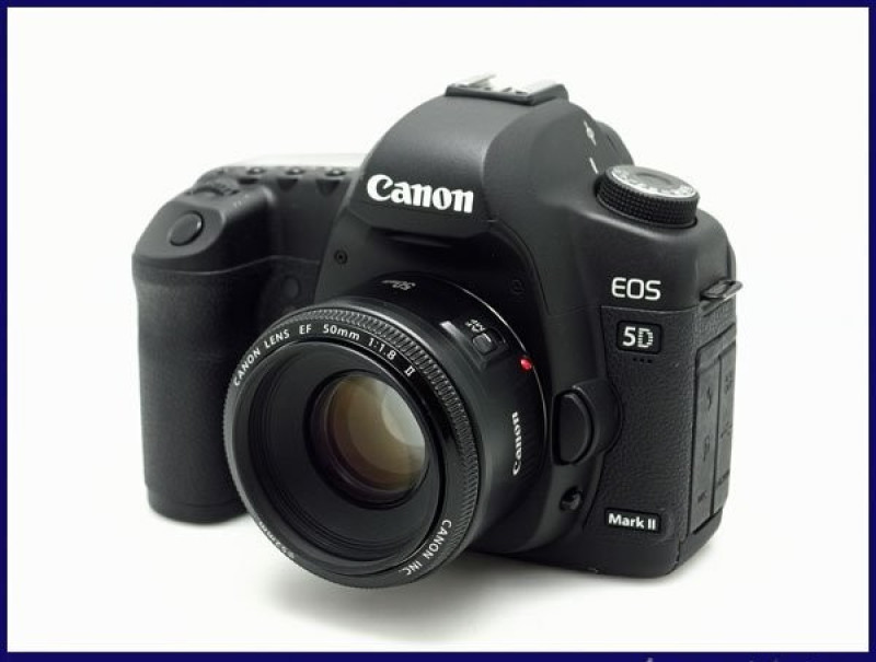 Bộ máy ảnh Canon 5d II và lens 50mm f1.8 stm - Máy ảnh Canon