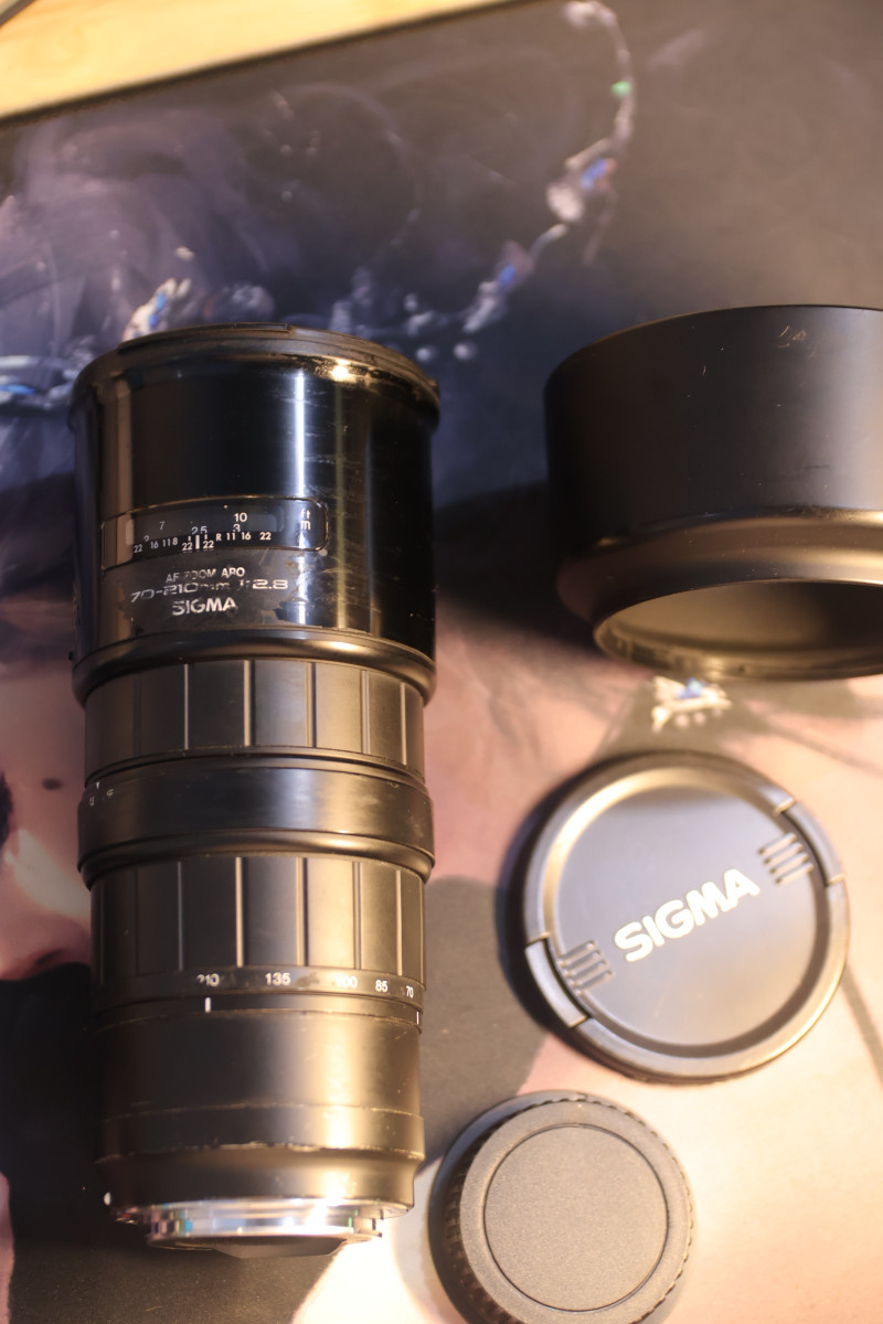 Lens SIGMA AF APO 70-210mm F2.8 CANON EF - Máy ảnh Phim