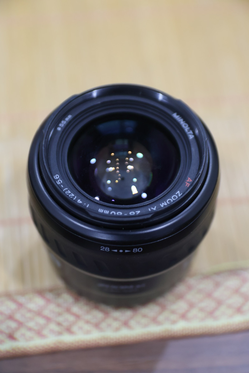 lens minolta 28-80 zoom xi for Sony A mount - Ống kính Sony A mount