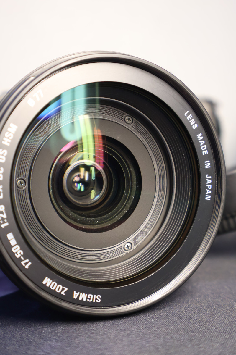 Ống kính Sigma 17-50mm F2.8 EX OS HMS For canon efs (canon crop)