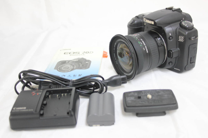 Máy ảnh Canon EOS 20D Cosina 19-35mm F3.5-4.5 MC - Máy ảnh Canon